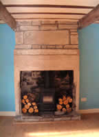 Restored fireplace by Mango, Hebden Bridge