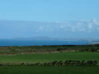 View from Trowan towards St Ives bay